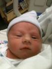 ... and fiance Julie Reeves on the birth of their son, Rylan Wesley Davis. - rylan