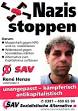 Holger Burner rappt in Rostock « SAV wählen - nazis