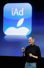 Steve Jobs unveils the iAd