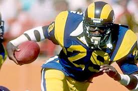 Eric Dickerson rushed for a