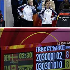 womens curling team fail