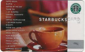 Accept gift cards as donations with givezooks! Starbucks Gift Card Certificate Accept gift cards as donations with givezooks!