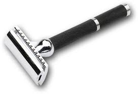 A modern safety razor.