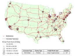 Forewarned U.S. Bottleneck Map