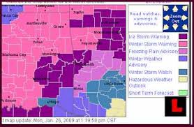 Oklahoma Road Conditions. MAP!