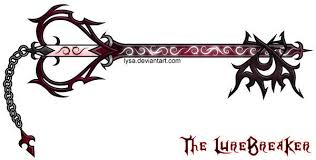 fighting heartless in the forest The_LureBreaker_Keyblade