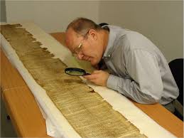Dead Sea scrolls parchment