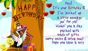 birthday greetings by email