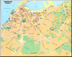 Tripoli, Street Map
