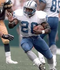 Barry Sanders as the No.