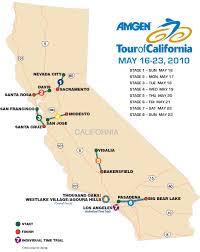 Amgen Tour of California Route