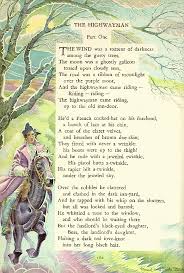 highwayman poem