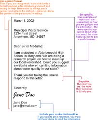 sample business letters