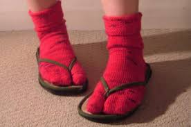 Socks And Flip Flops