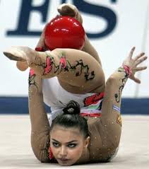 gymnast Alina Kabayeva.