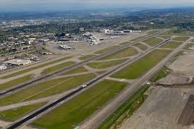 Overview of Seatac Airport.