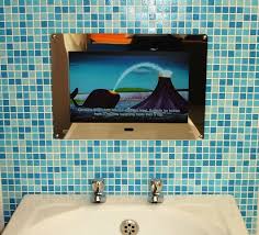 Bathroom television is the most interesting ideas