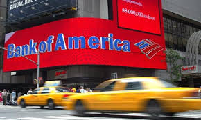 Bank of America branch in New