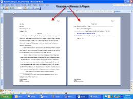 research paper example