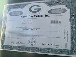 Green Bay Packers stock