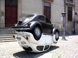 classic Volkswagen Beetle.