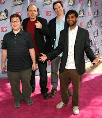 Aziz Ansari, Rob Huebel