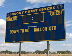 New SPHS scoreboard