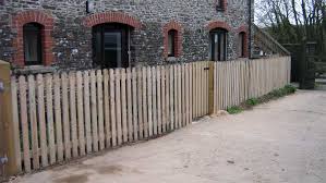 Picket fences, are used when