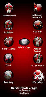 UGA Football Dock Icon Pack by
