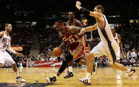 LeBron James #23 of the