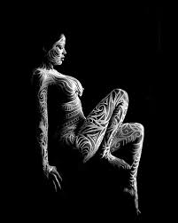 body painting photography