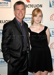 Tom Bergeron and daughter at