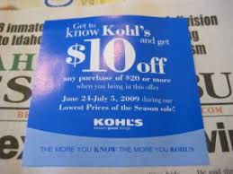 Kohls $10 off coupon