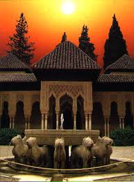 قصر الحمراء Lion-patio-alhambra