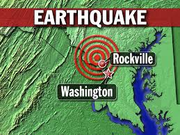 a earthquake hit D.C. .