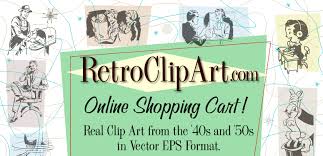 retro clip art