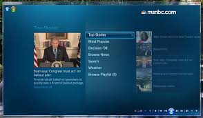MSNBC News Beta in Windows