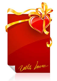 valentine greetings card