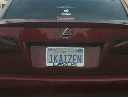toyota license plate