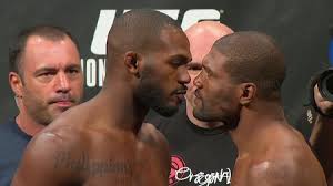 Jon Jones to give him a legitimate staredown not once, but twice now.