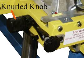 knurled knob