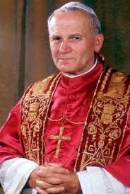 Late Pope John Paul II on fast