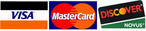 or Discover card payments