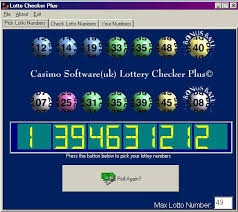 1 set of lottery numbers?