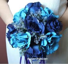 blue flowers bouquet