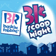 Baskin Robbins 31 Cent Scoop