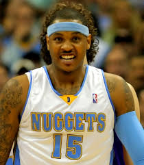Actually, its Carmelo Anthony