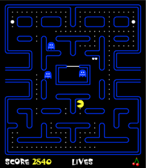 Link to Flash Pacman game