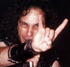 with Ronnie James Dio