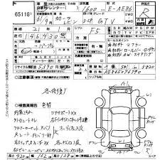 vehicle inspection sheet